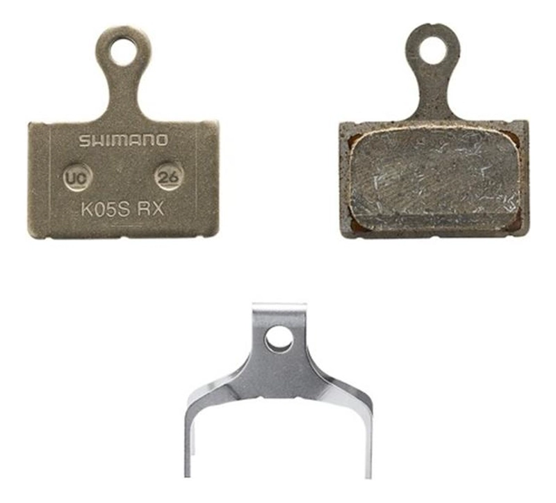PASTILLAS SHIMANO RESINA K05S-RX FRENO DISCO 2 PISTONES - 3