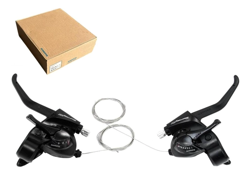 MANETAS CAMBIO FRENO 3X8V SHIMANO TX800 TOURNEY TX MTB - 1