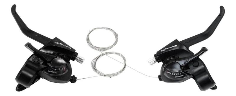 MANETAS CAMBIO FRENO 3X8V SHIMANO TX800 TOURNEY TX MTB - 7