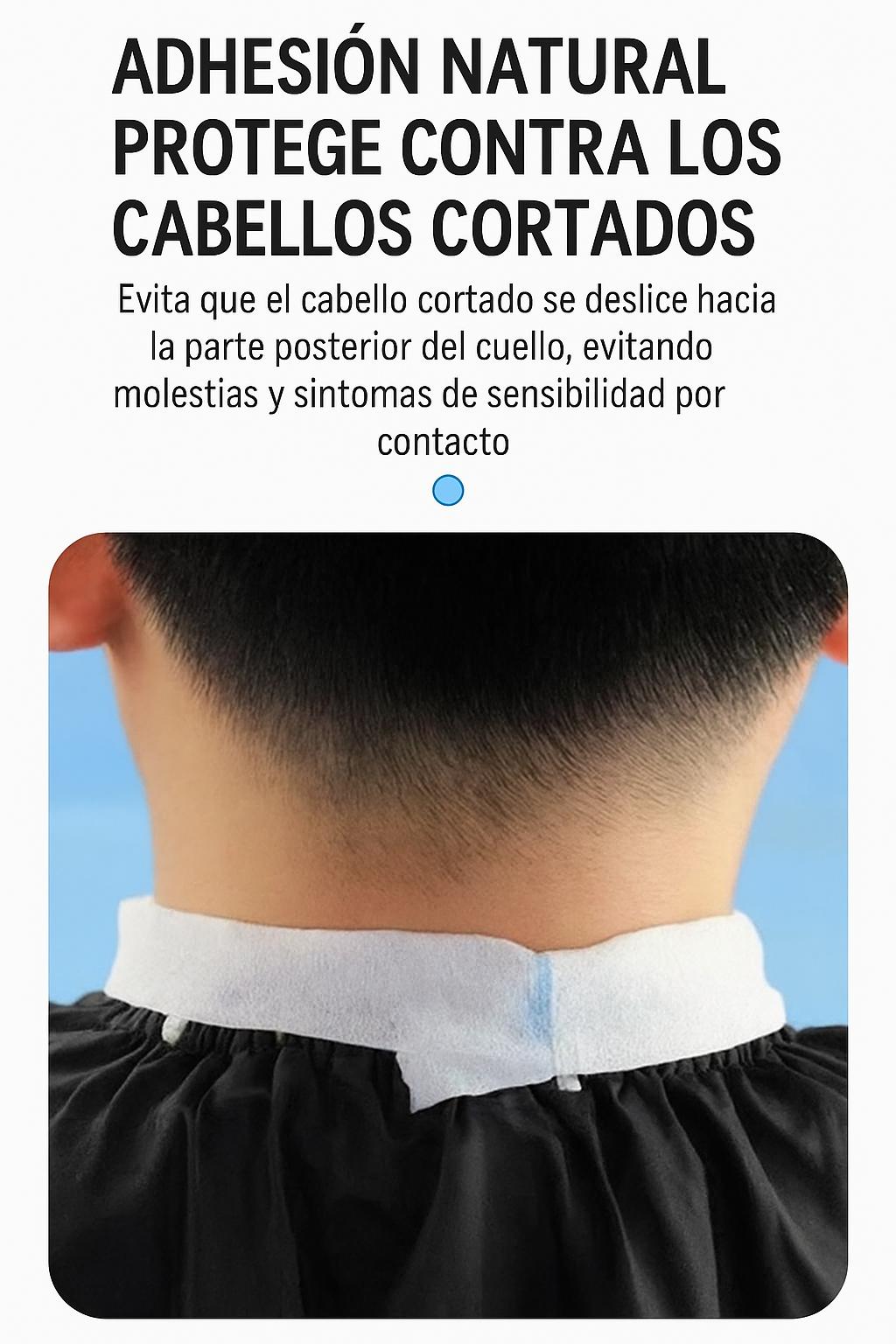 ROLLO 100 TIRAS DESECHABLES PAPEL CUELLO PELUQUERIA BARBERIA - ROSA - 5