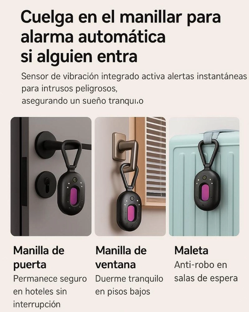 DETECTOR CAMARA OCULTA SEGURIDAD ALARMA NO BASEUS - 5