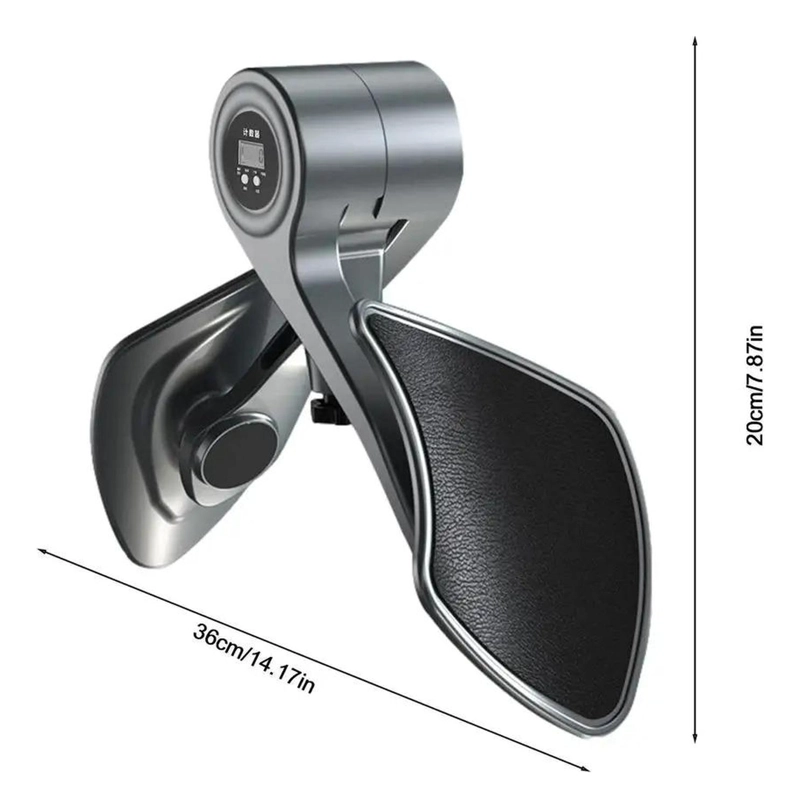 ENTRENADOR GLUTEOS MUSLO PISO PE LVICO KEGEL PANTALLA DIGITAL - NEGRO - 3