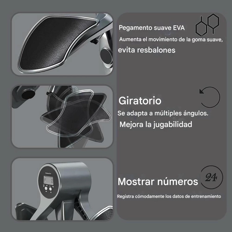 ENTRENADOR GLUTEOS MUSLO PISO PE LVICO KEGEL PANTALLA DIGITAL - NEGRO - 8