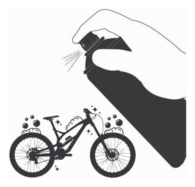 DESENGRASANTE SPRAY CHEPARK 425ML CADENA BICICLETA MOTOR AZUL - 4