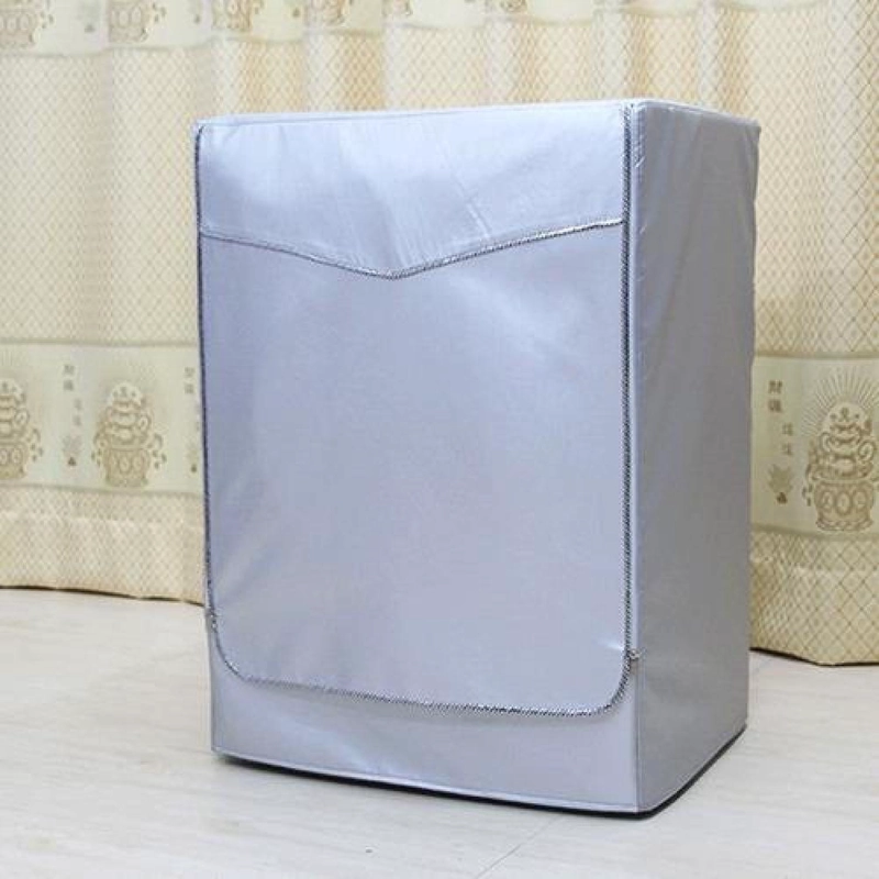 FUNDA / COBERTOR IMPERMEABLE LAVADORA FRONTAL, SECADORA GRIS TAMAÑO M M - 5