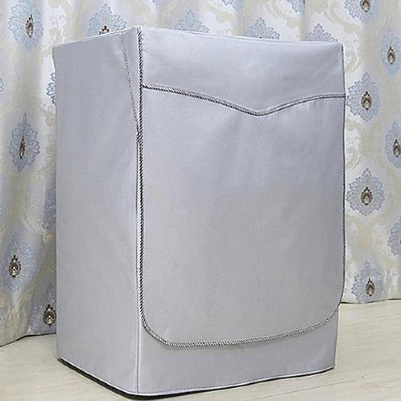 FUNDA / COBERTOR IMPERMEABLE LAVADORA FRONTAL, SECADORA GRIS TAMAÑO L L - 2