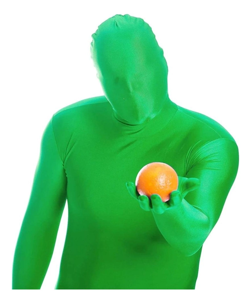 TRAJE CHROMA KEY VERDE ENTERO FOTOGRAFIA VIDEO VFX - M - NO APLICA - 6