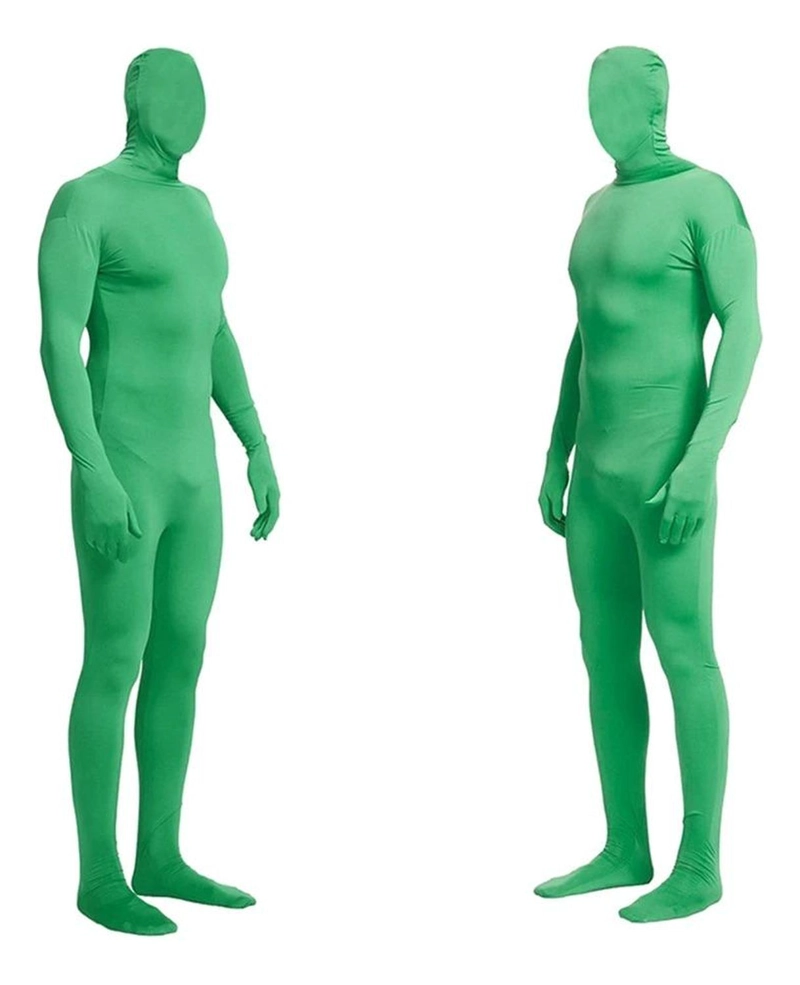 TRAJE CHROMA KEY VERDE ENTERO FOTOGRAFIA VIDEO VFX - M - NO APLICA - 7