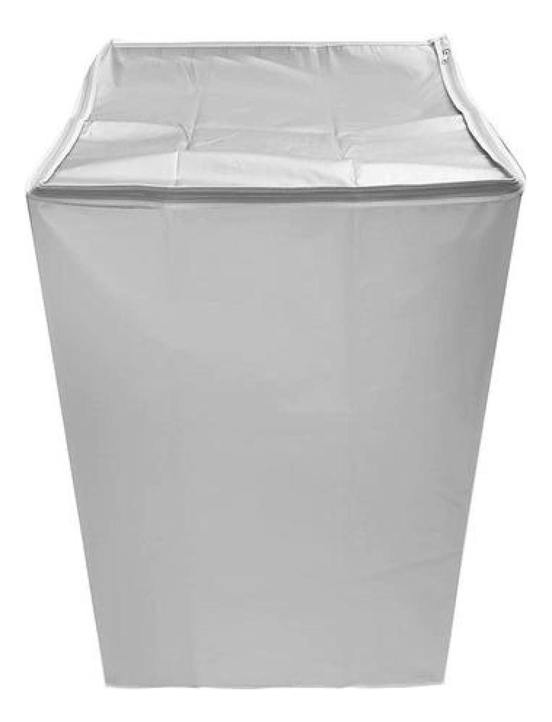 FUNDA / COBERTOR IMPERMEABLE LAVADORA VERTICAL, SECADORA GRIS TAMAÑO L L - 1