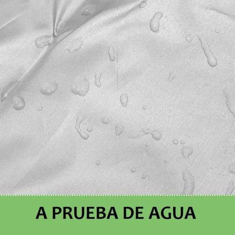 FUNDA / COBERTOR IMPERMEABLE LAVADORA VERTICAL, SECADORA GRIS TAMAÑO L L - 2