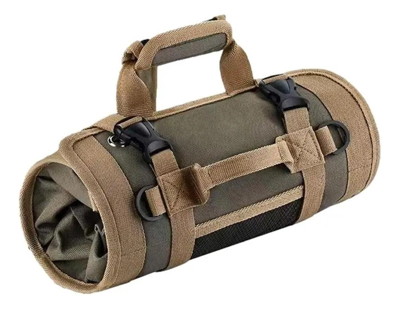 BOLSO HERRAMIENTAS MULTIUSOS ENROLLABLE IMPERMEABLE MOCHILA - 5