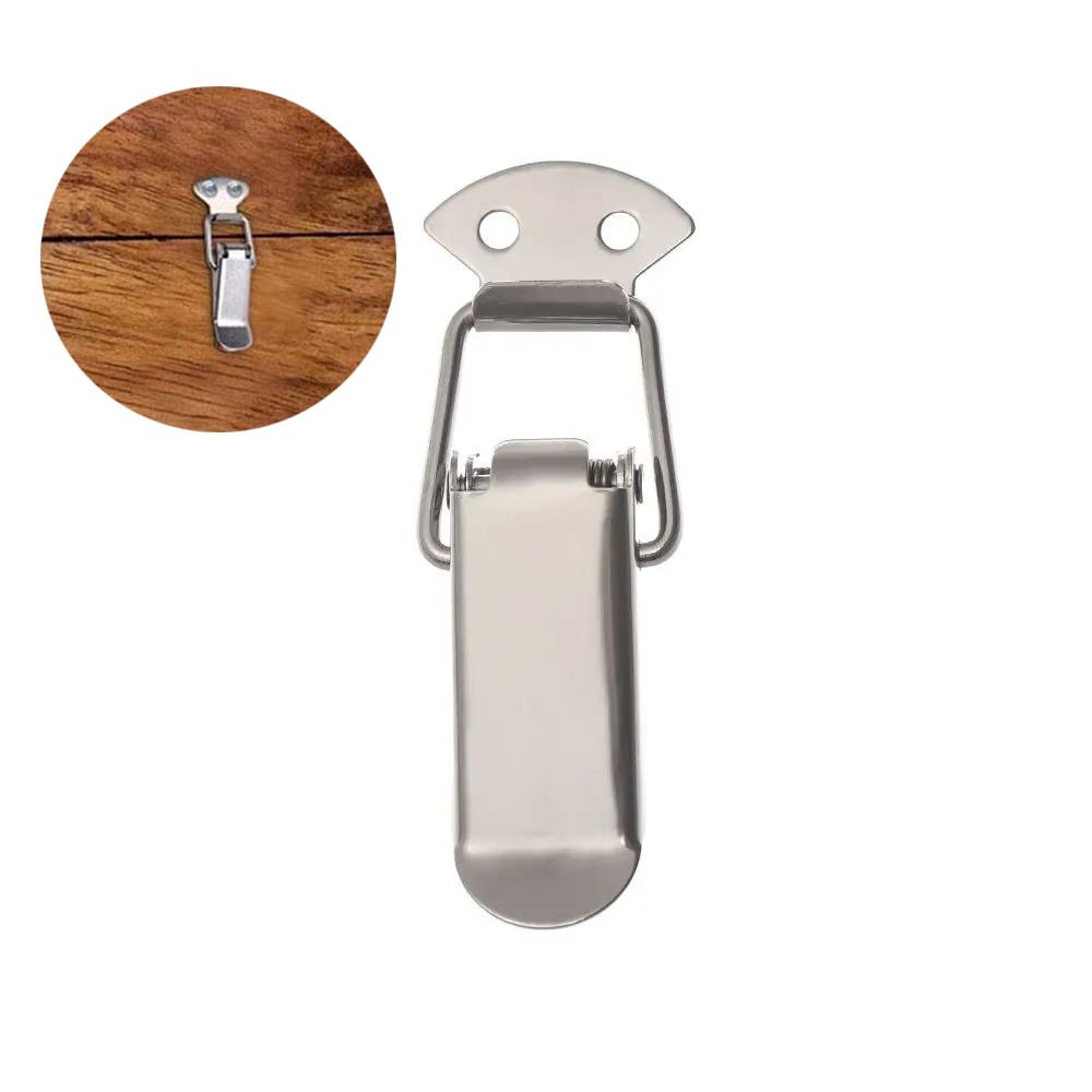 CLAMP PESTILLO TIPO PALANCA INOXIDABLE CAJAS Y MUEBLES 130MM - 1