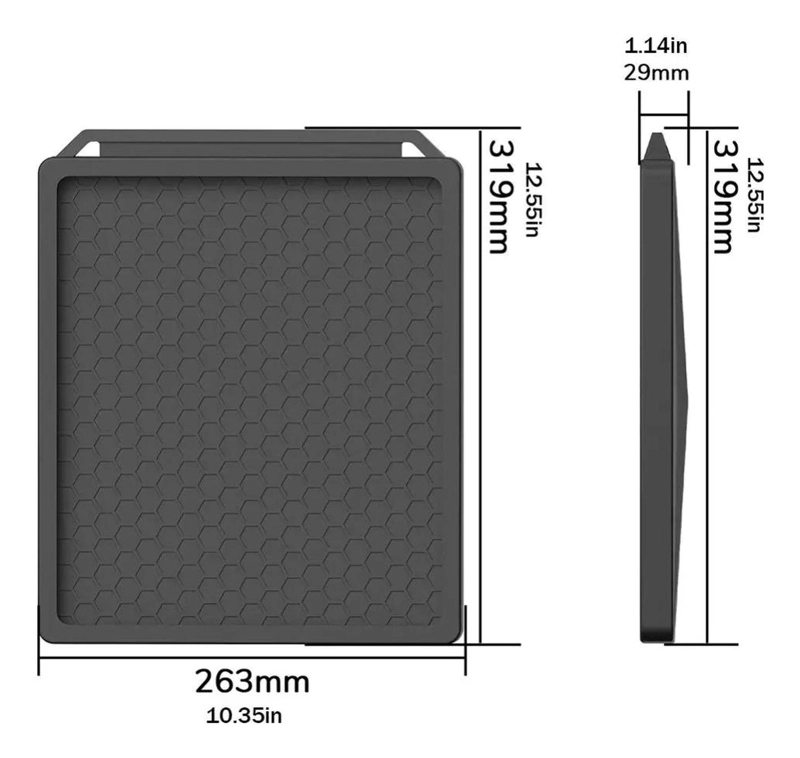 FUNDA SILICONA ANTIGOLPES ANTENA STARLINK MINI EXTERIOR - NEGRO - 5