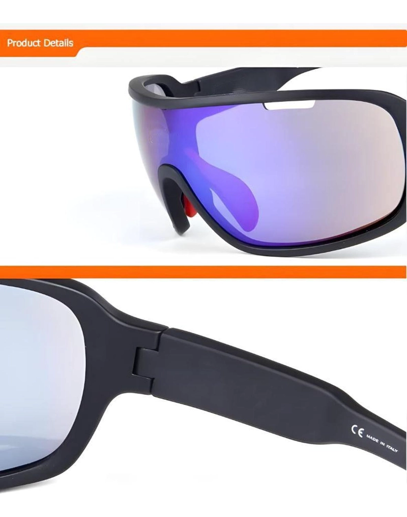 GAFAS INFANTILES UNISEX CICLISMO INFANTILES 5 LENTES UV400 - PURPURA, AMARILLO, TRANSPARENTE, ESPEJA - 5