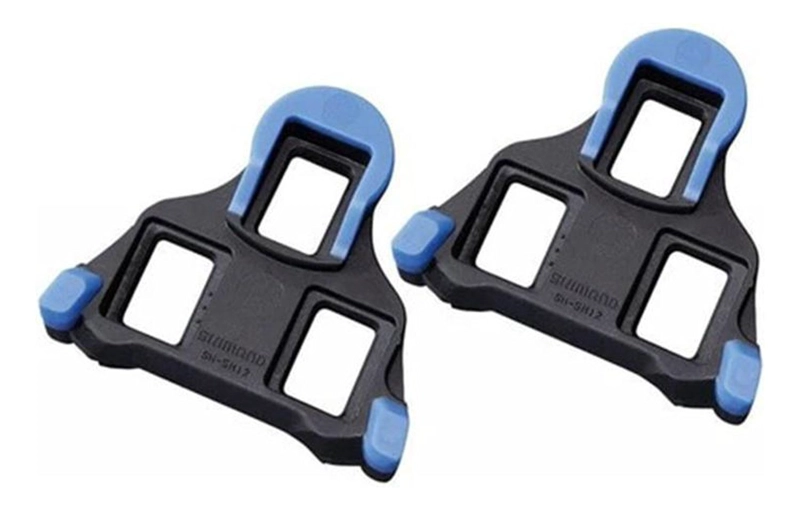 CALAS SHIMANO SM-SH12 SPD-SL PIVOTANTES 2° AZULES - 5