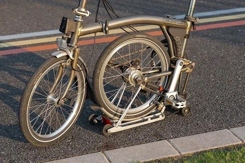 BOLSA IMPERMEABLE ROCKBROS BICICLETA PLEGABLE BROMPTON NEGRO - 2