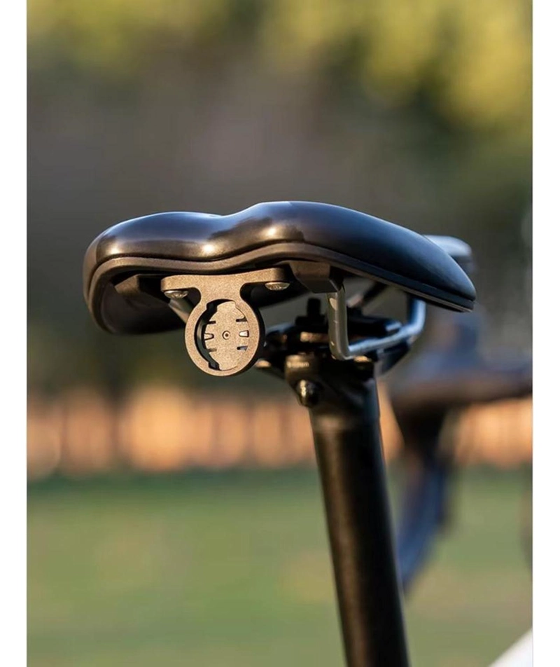 SOPORTE LUZ TRASERA TIPO GARMIN CLIP SILLIN UNIVERSAL NEGRO - 4