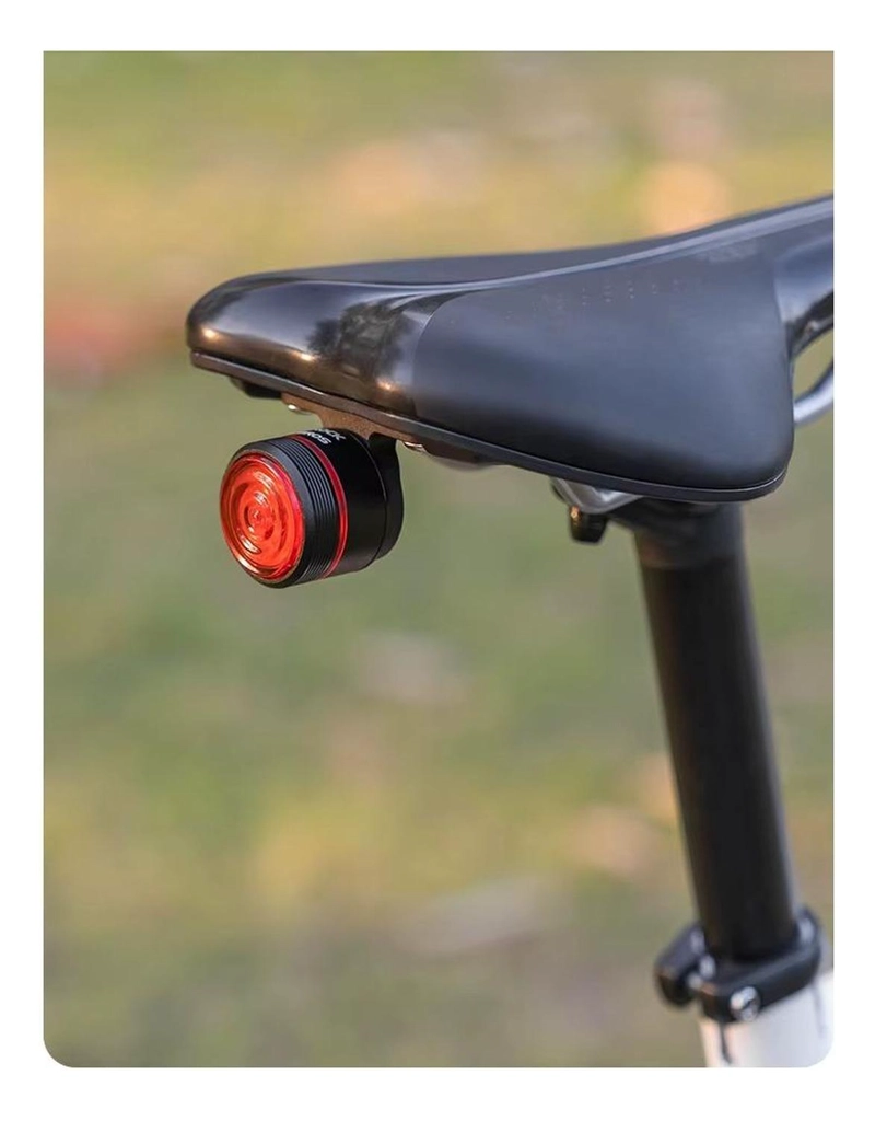 SOPORTE LUZ TRASERA TIPO GARMIN CLIP SILLIN UNIVERSAL NEGRO - 7