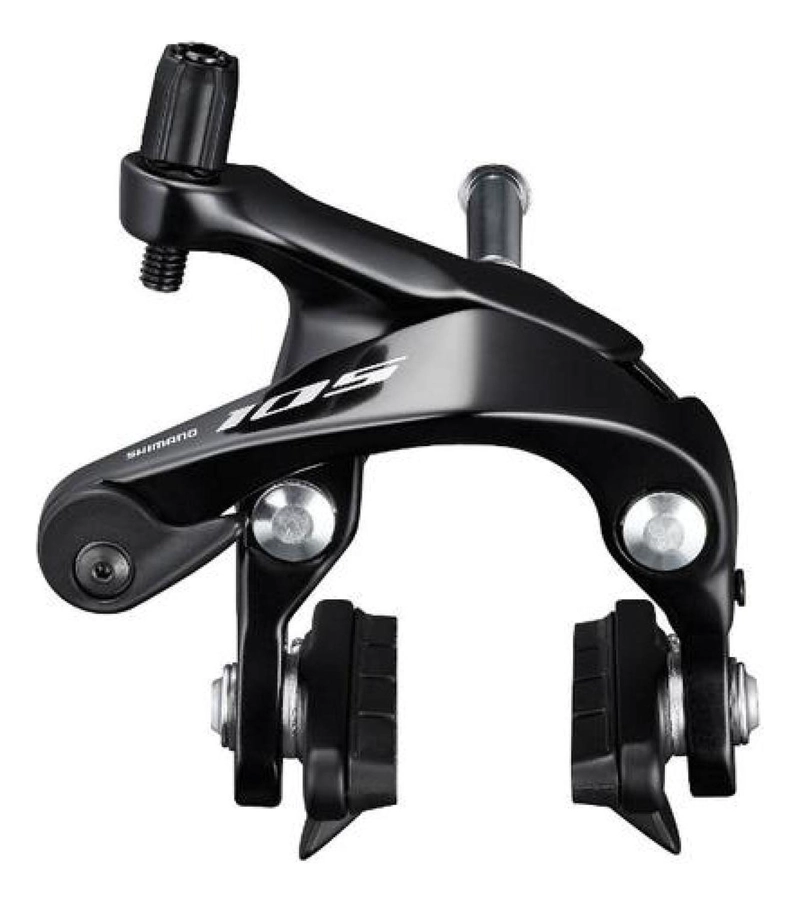 PAR FRENO SHIMANO 105 BR-R7000 HERRADURA TRASERO NEGRO - 2