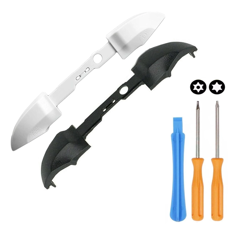 KIT REPARACION BOTON RB LB PARA XBOX X|S NEGRO + BLANCO - 1