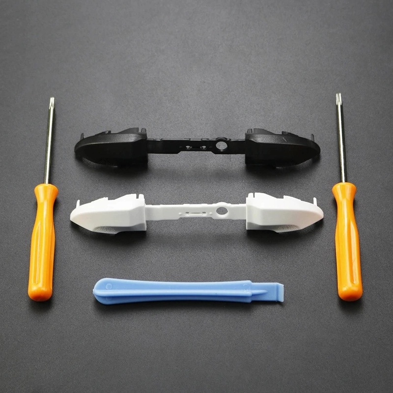 KIT REPARACION BOTON RB LB PARA XBOX X|S NEGRO + BLANCO - 2
