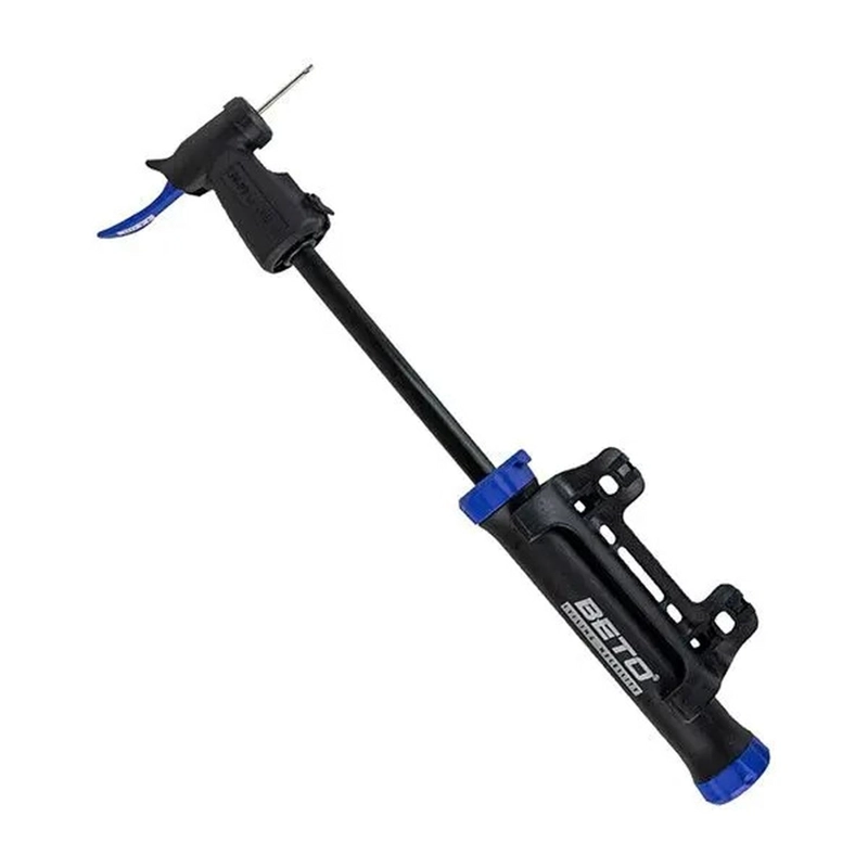 BOMBIN MINI DOBLE ACCION BETO CMPB-03B NEUMATICO BICI VA VF - 3