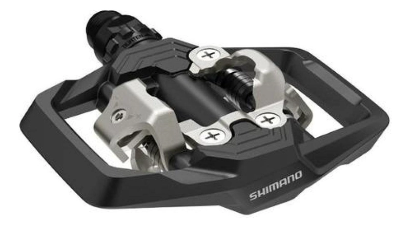 PEDALES + CALAS SHIMANO PD-ME700. TRAIL ALL MOUNTAIN ENDURO NEGRO - 2
