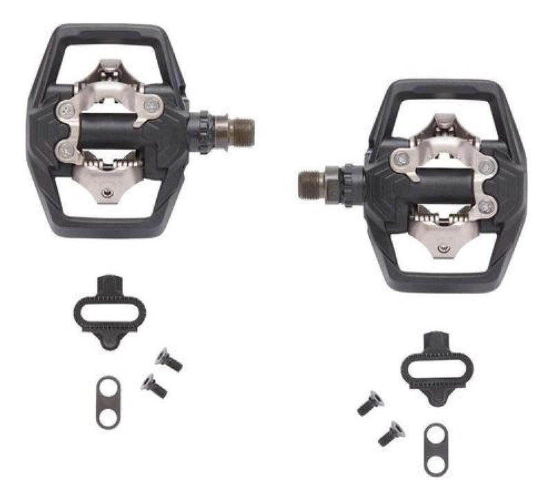 PEDALES + CALAS SHIMANO PD-ME700. TRAIL ALL MOUNTAIN ENDURO NEGRO - 3