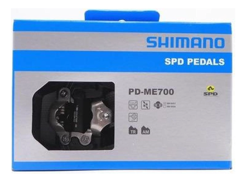PEDALES + CALAS SHIMANO PD-ME700. TRAIL ALL MOUNTAIN ENDURO NEGRO - 5