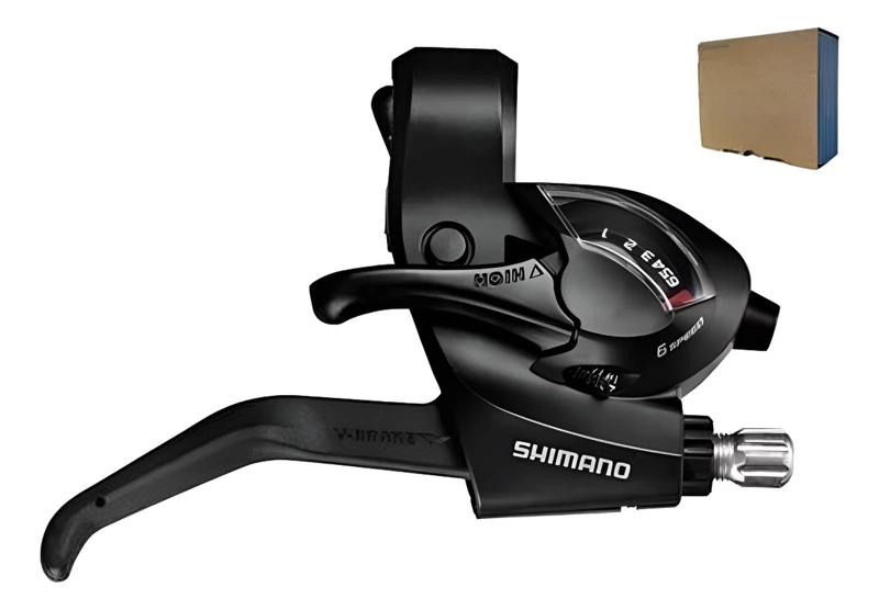 MANILLA CAMBIO FRENO 3X7/6 V DERECHA FIRE SHIMANO TOURNEY - 6V - 1