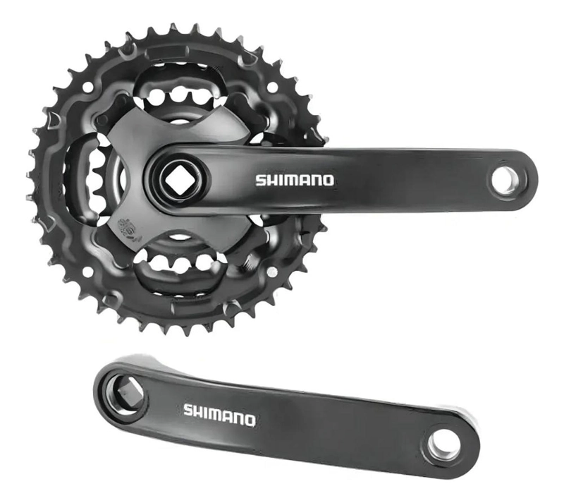 VOLANTE + BIELA SHIMANO TOURNEY FC-TY501 170MM 48T - NEGRO - 2