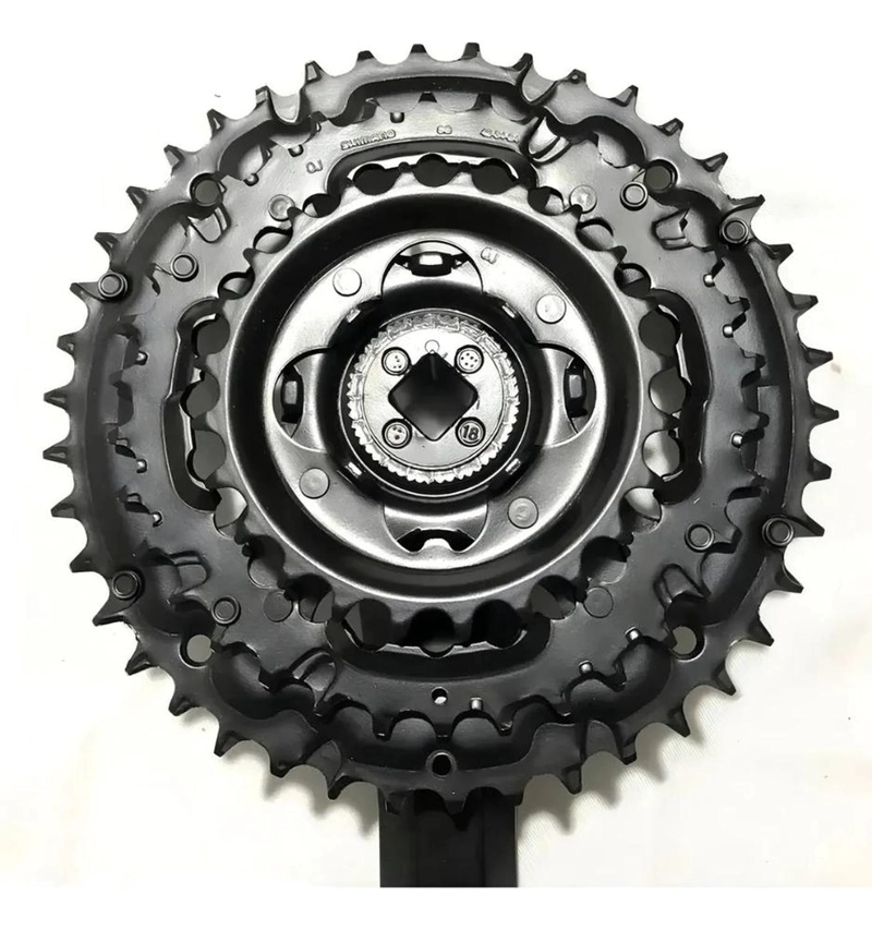 VOLANTE + BIELA SHIMANO TOURNEY FC-TY501 170MM 48T - NEGRO - 3