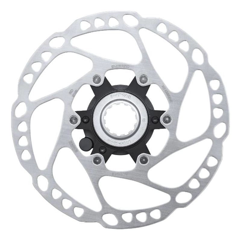 ROTOR FRENO SHIMANO RT-EM600 180 MM DISCO CENTER LOCK - PLATEADO - 2