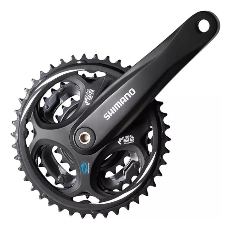 SET VOLANTE + BIELA SHIMANO ALTUS FC-M311-L 42-32-22T 170MM NEGRO - 4
