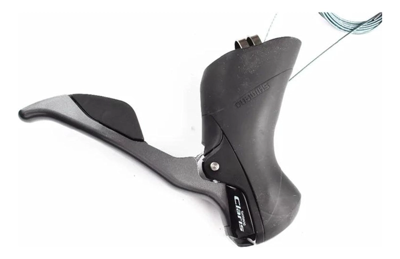 MANILLAS CAMBIO FRENO 2X8V SHIMANO ST-R2000 CLARIS RUTA NEGRO - 4