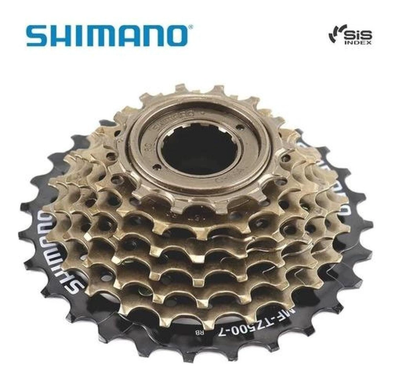 PIÑON SHIMANO ATORNILLADO 7V. (14-28) MF-TZ500 SERIE TOURNEY CAFE  14 28 - 2