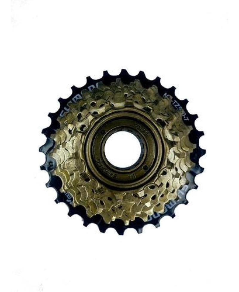 PIÑON SHIMANO ATORNILLADO 7V. (14-28) MF-TZ500 SERIE TOURNEY CAFE  14 28 - 3