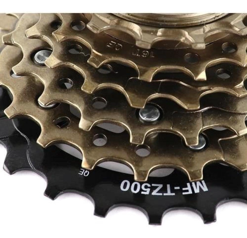 PIÑON SHIMANO ATORNILLADO 7V. (14-28) MF-TZ500 SERIE TOURNEY CAFE  14 28 - 5