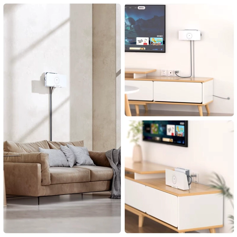 SOPORTE MURO ROUTER STARLINK GEN3 CON BASE PARA FUENTE - 7