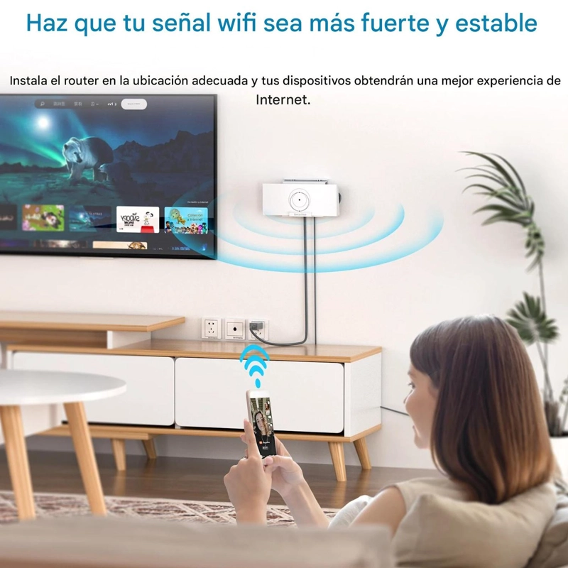SOPORTE MURO ROUTER STARLINK GEN3 CON BASE PARA FUENTE - 8