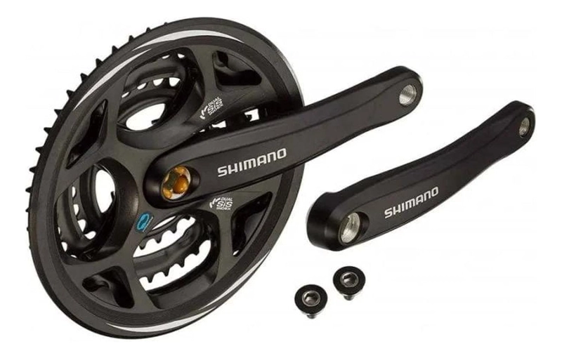 VOLANTE SHIMANO FC-M311-L 3 PLATOS 7/8V 175MM - NEGRO - 2