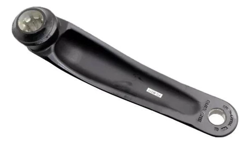 VOLANTE SHIMANO FC-M311-L 3 PLATOS 7/8V 175MM - NEGRO - 4