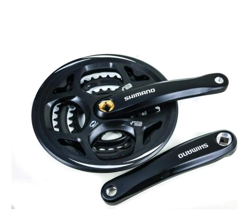 VOLANTE SHIMANO FC-M311-L 3 PLATOS 7/8V 175MM - NEGRO - 5