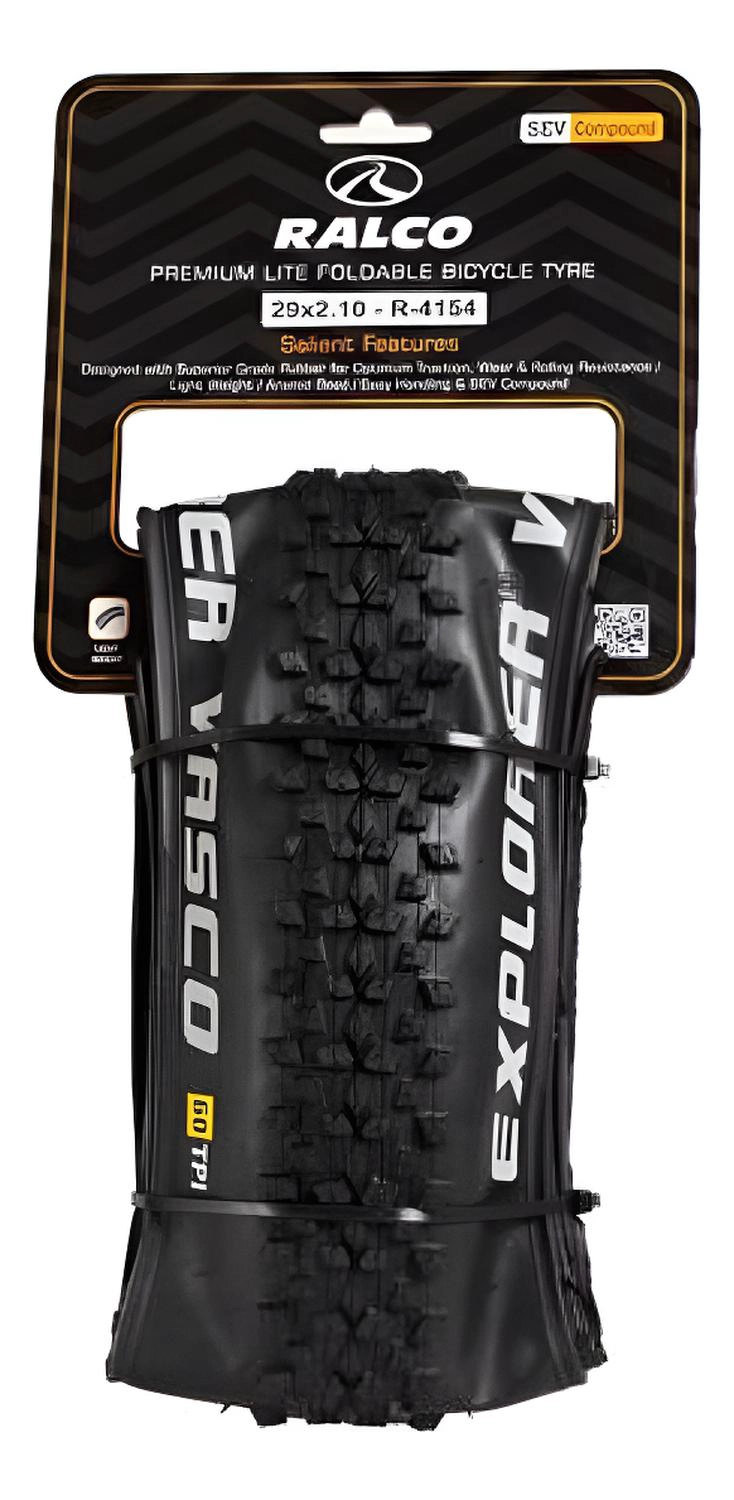 NEUMATICO RALCO EXPLORER VASCO 29 X 2.10 KEVLAR MTB XC NEGRO - 1