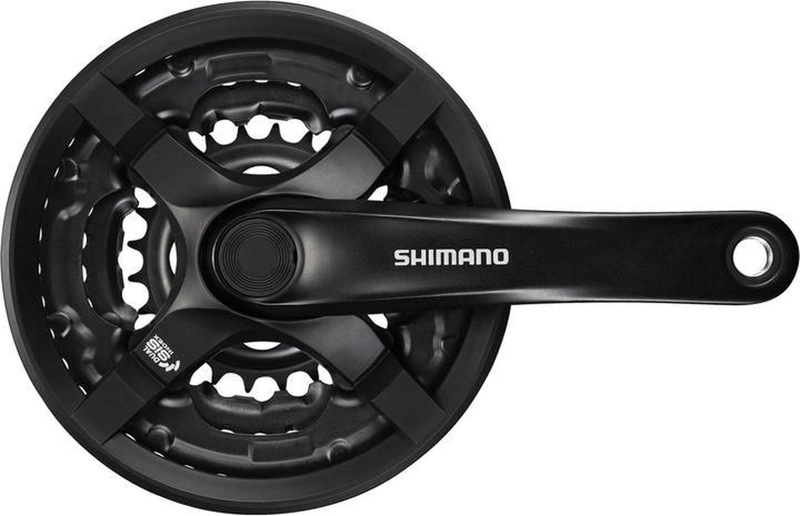 BIELA + VOLANTE SHIMANO TOURNEY FC-TY501 170MM 48-38-28T NEGRO - 2