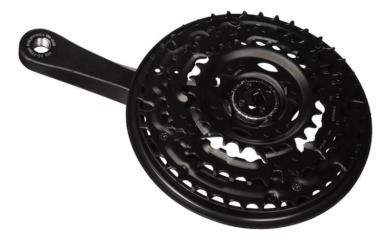BIELA + VOLANTE SHIMANO TOURNEY FC-TY501 170MM 48-38-28T NEGRO - 3