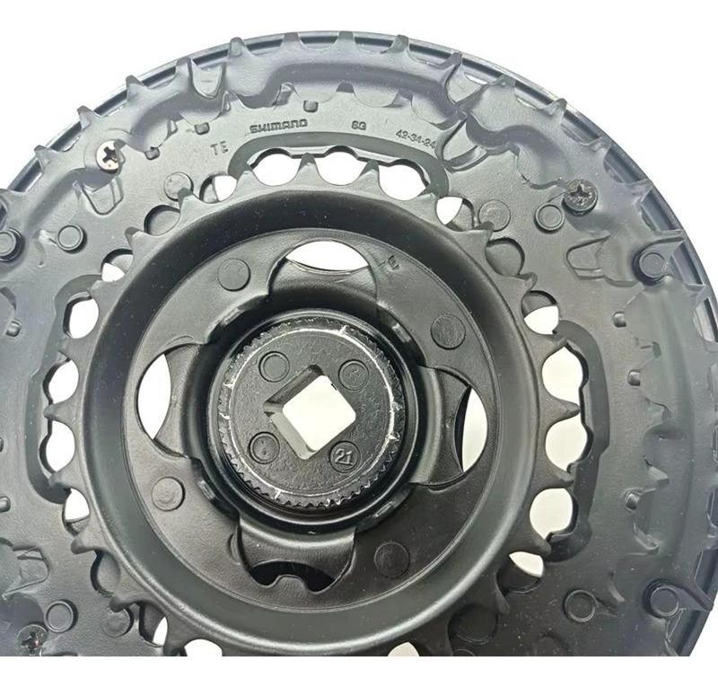 BIELA + VOLANTE SHIMANO TOURNEY FC-TY501 170MM 48-38-28T NEGRO - 4
