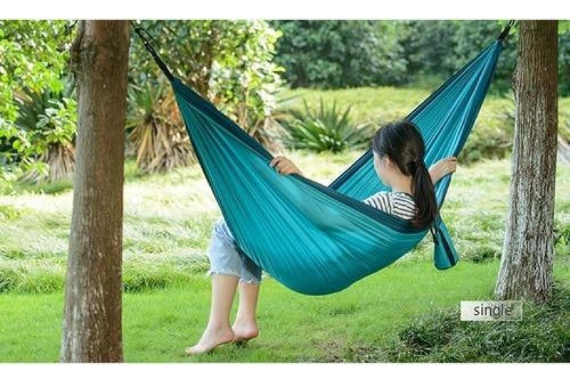 HAMACA NATUREHIKE ULTRA LIVIANA PORTABLE PARA CAMPING SINGLE - 3