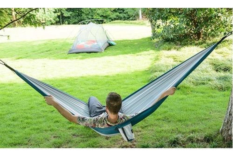 HAMACA NATUREHIKE ULTRA LIVIANA PORTABLE PARA CAMPING SINGLE - 4