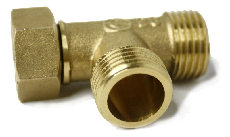 CONECTOR TIPO T MACHO HEMBRA ROSCA 1/2 HE HE HI DERIVACION - HEMBRA-MACHO-MACHO - 2